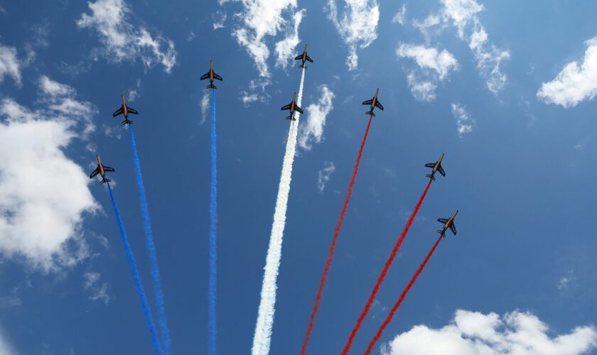 Un avion privé s’écrase en mer en plein show de la Patrouille de France